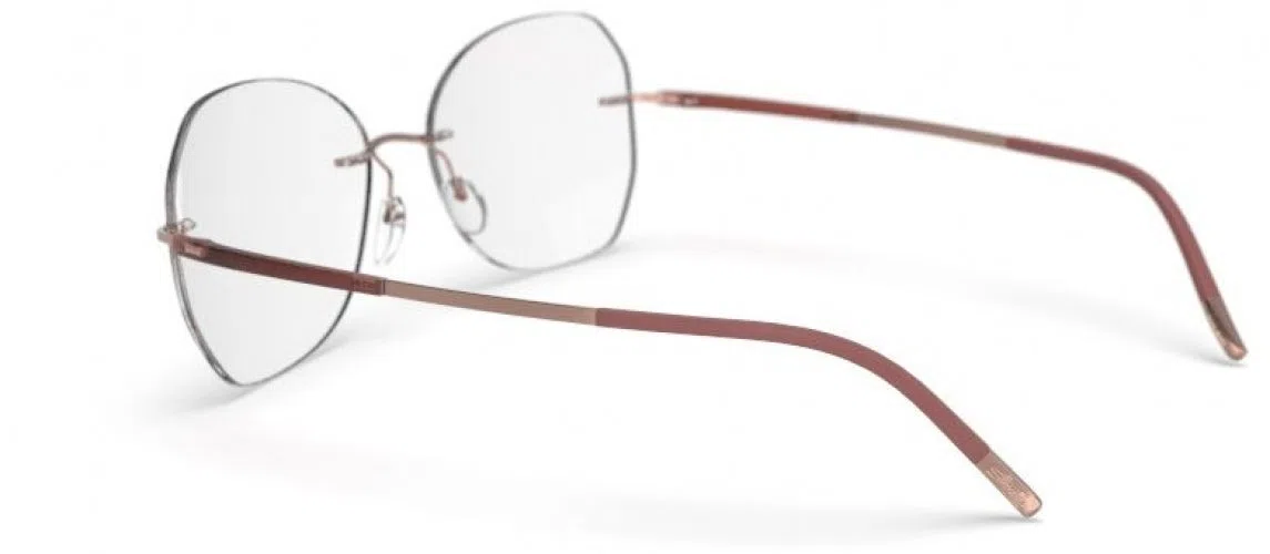 Silhouette Titan Dynamics Contour Demo Rimless 5540 Eyeglasses - view 10